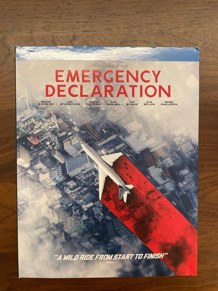 Emergency Declaration Korean Movie Blu Ray, Hobbies & Toys, Music