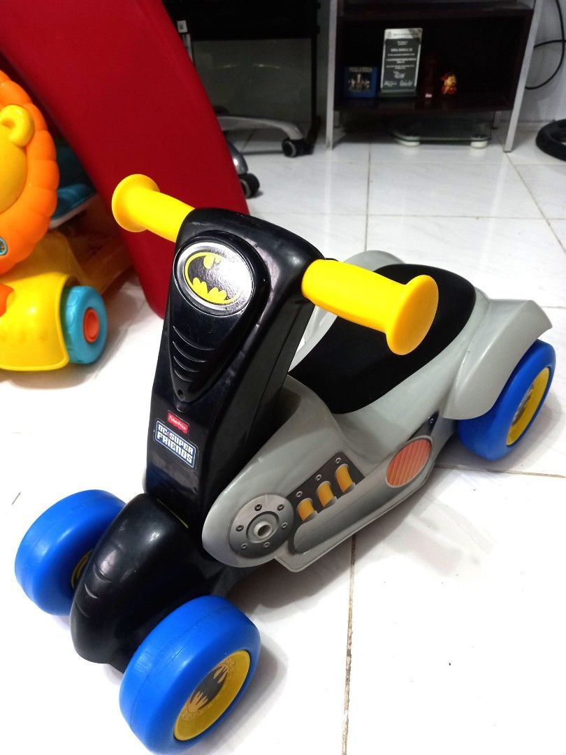 Fisher price batman ride on discount