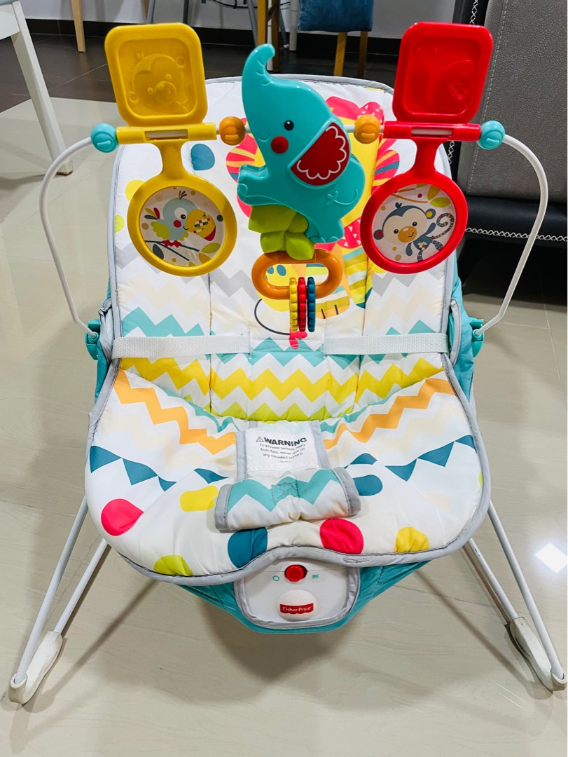 Fisher Price Baby Bouncer, Babies & Kids, Baby Nursery & Kids Furniture