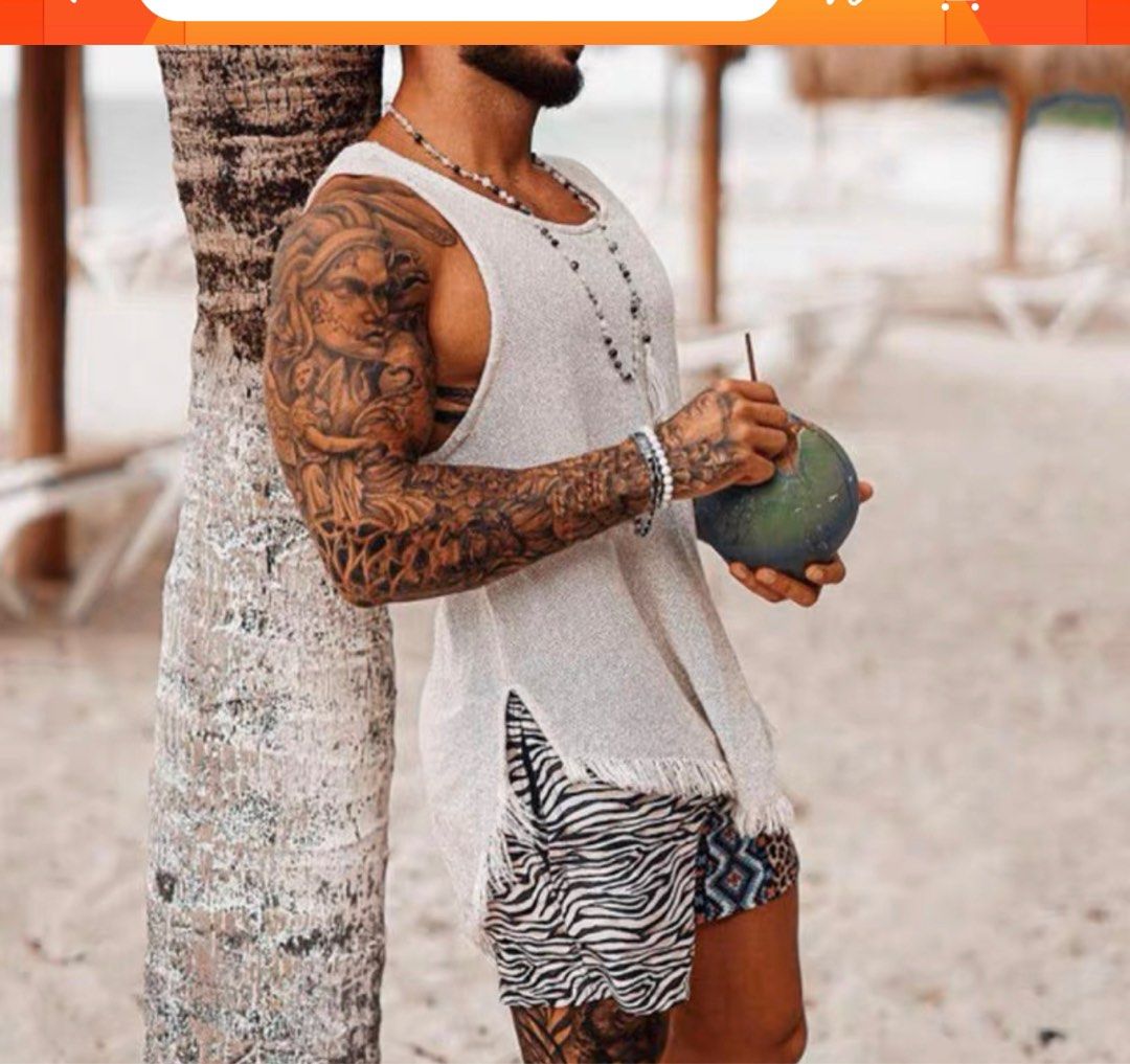 Foreign trade men s clothing summer new European men s large size