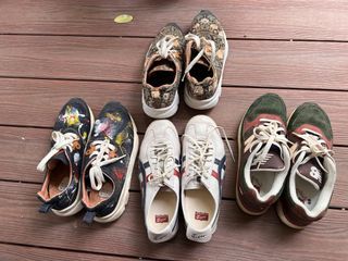 Four pairs of shoes