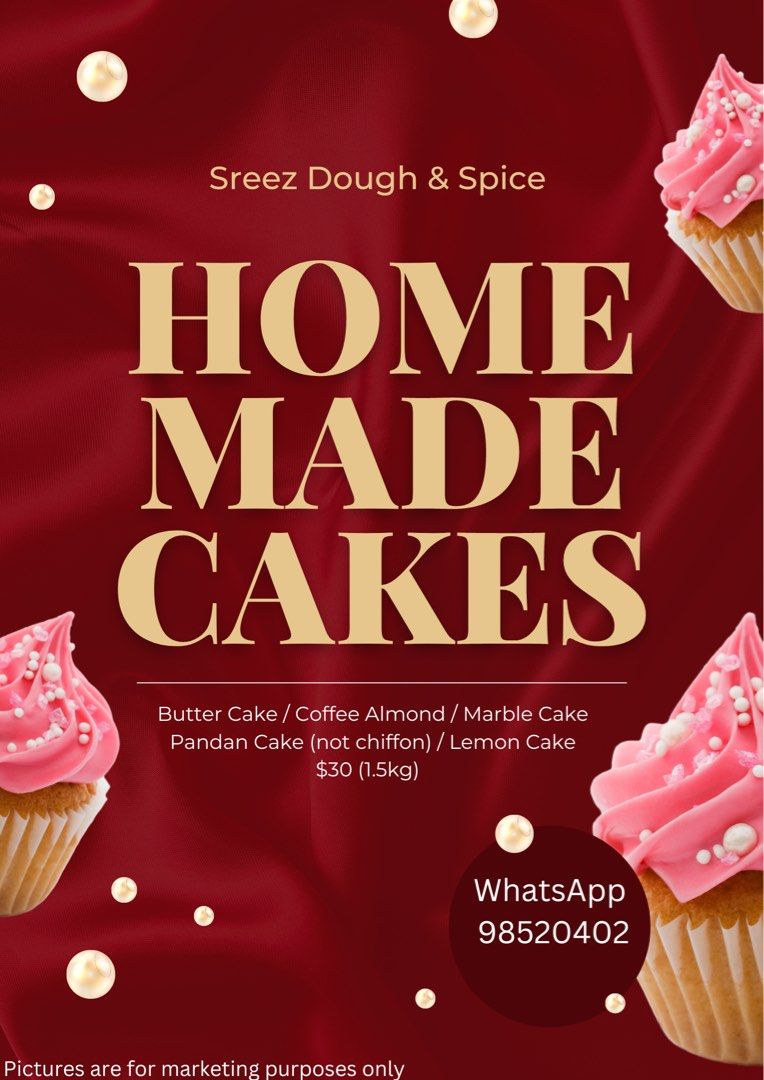 Freshly Baked Cakes, Food & Drinks, Homemade Bakes on Carousell