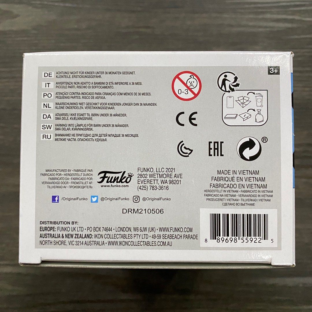 Funko Pop 504 Pokemon Squirtle (Diamond Glitter) [2021 Summer Convention Exclusive], Hobbies