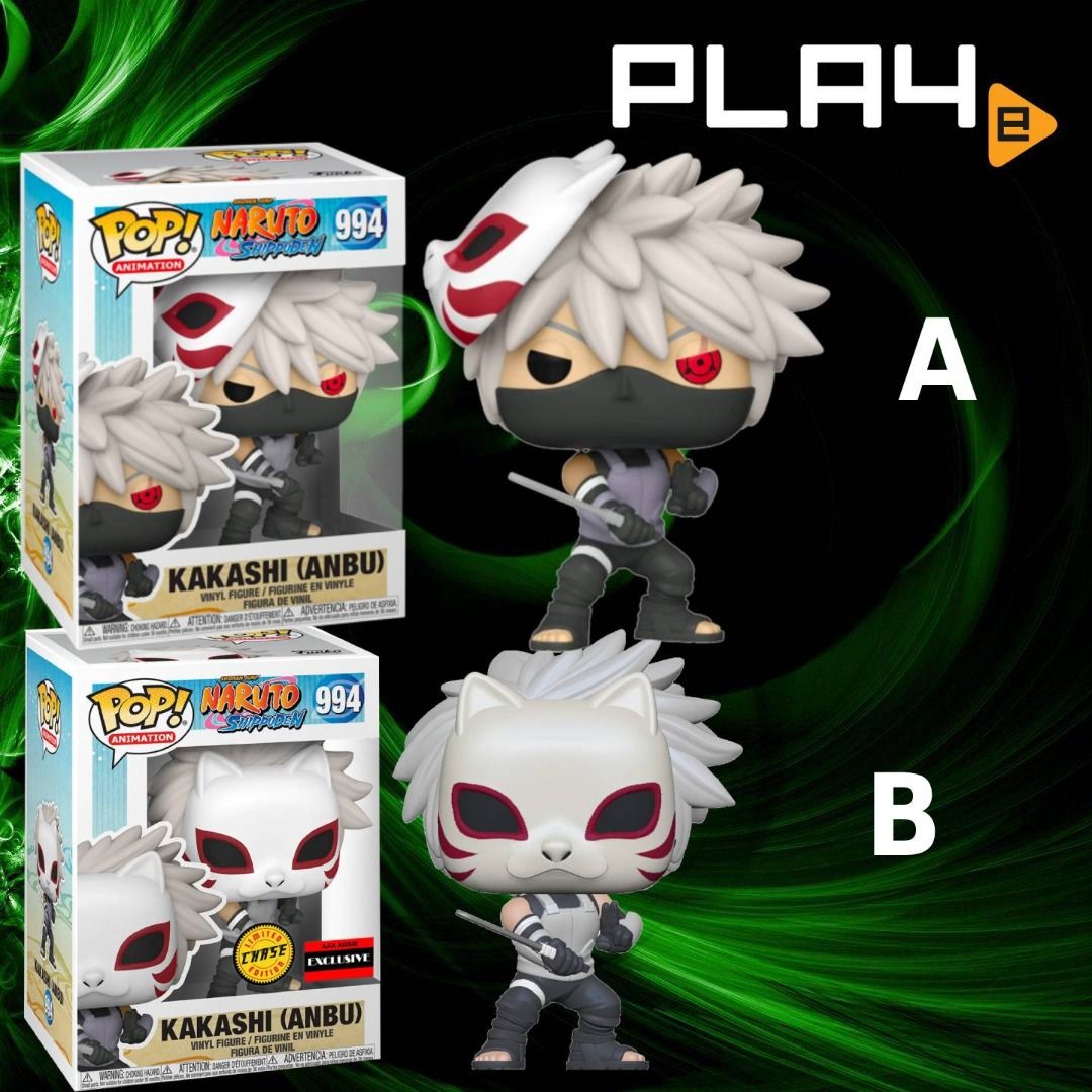 Funko Pop Naruto Kakashi Anbu Exclusive “CHASE” Version with Special E