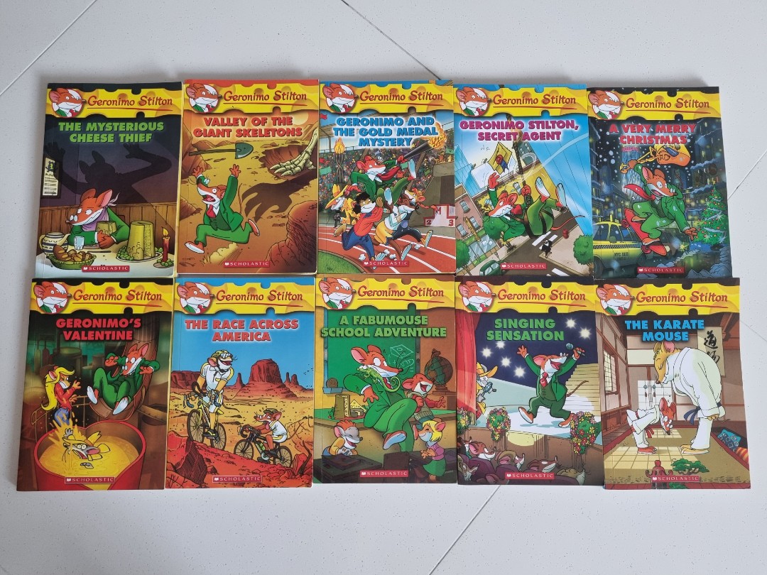 Geronimo Stilton Books #31-50, Hobbies & Toys, Books & Magazines, Fiction &  Non-Fiction on Carousell