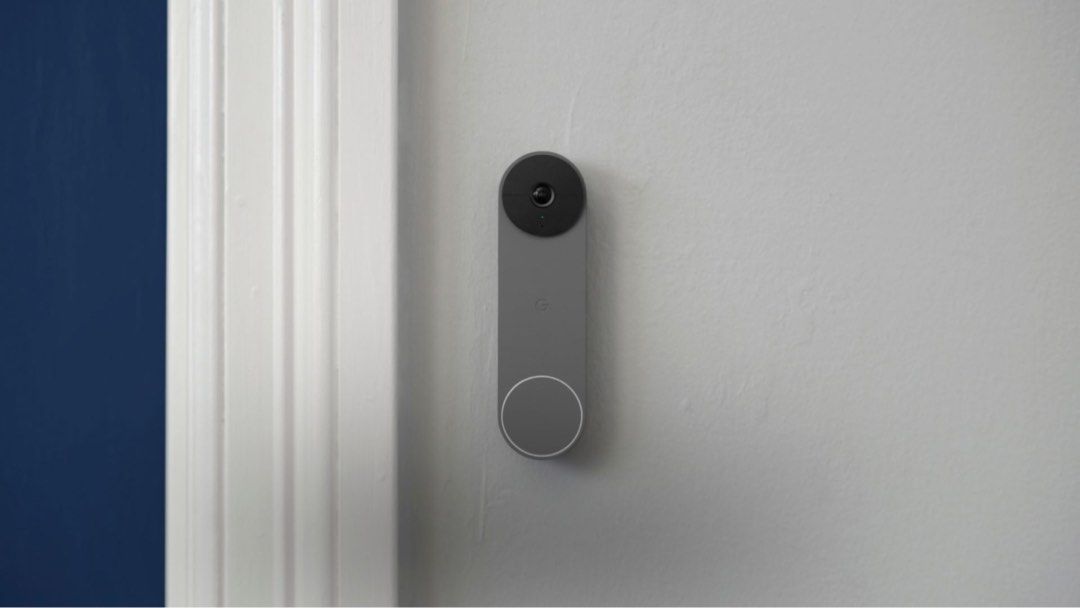 Google Nest Doorbell Ash Grey (Battery, Wireless), Furniture & Home