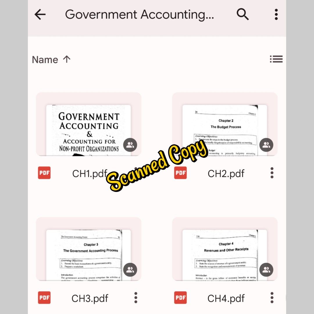 Government Accounting by Millan 2020 PDF Book and Solution Manual, Hobbies & Toys, Books