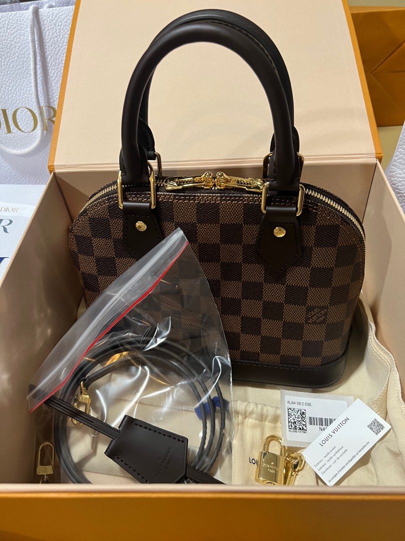 LOUIS VUITTON ALMA BB PRICE: 53,000 PHP SHIPPING: Cebu / Philippines  CONDITION: Like New 9.6/10. INCLUSION: Full Set!