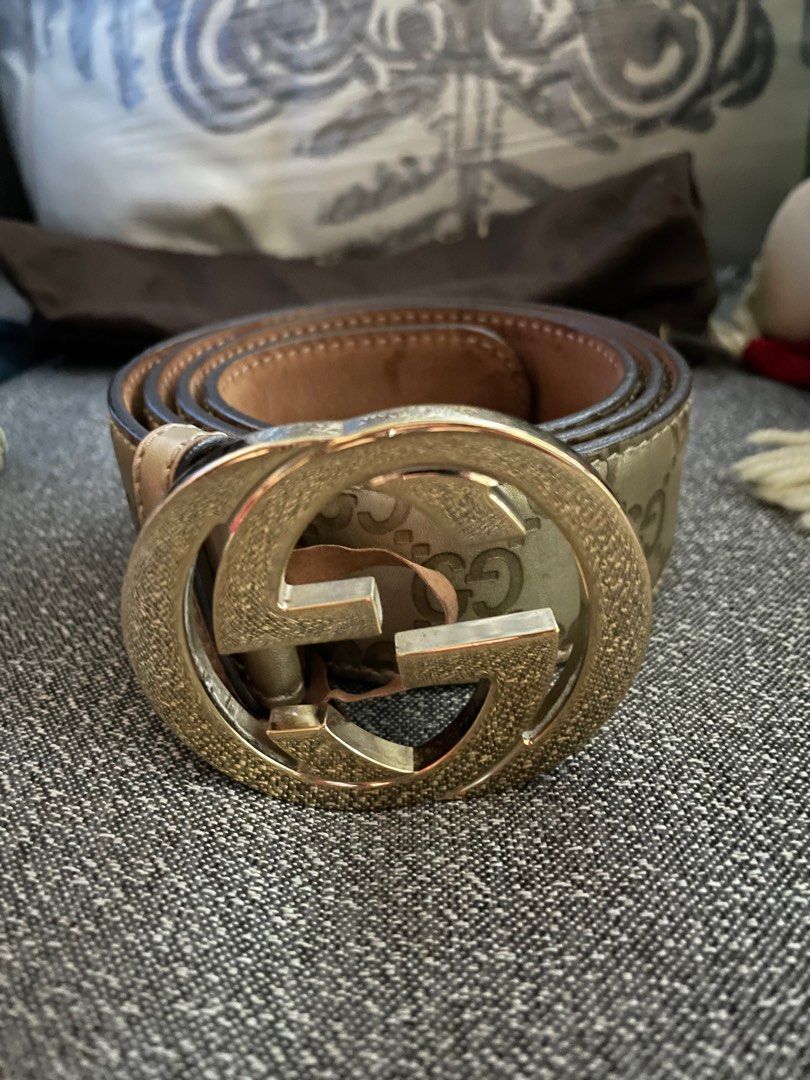 Gucci Interlocking G womens belt