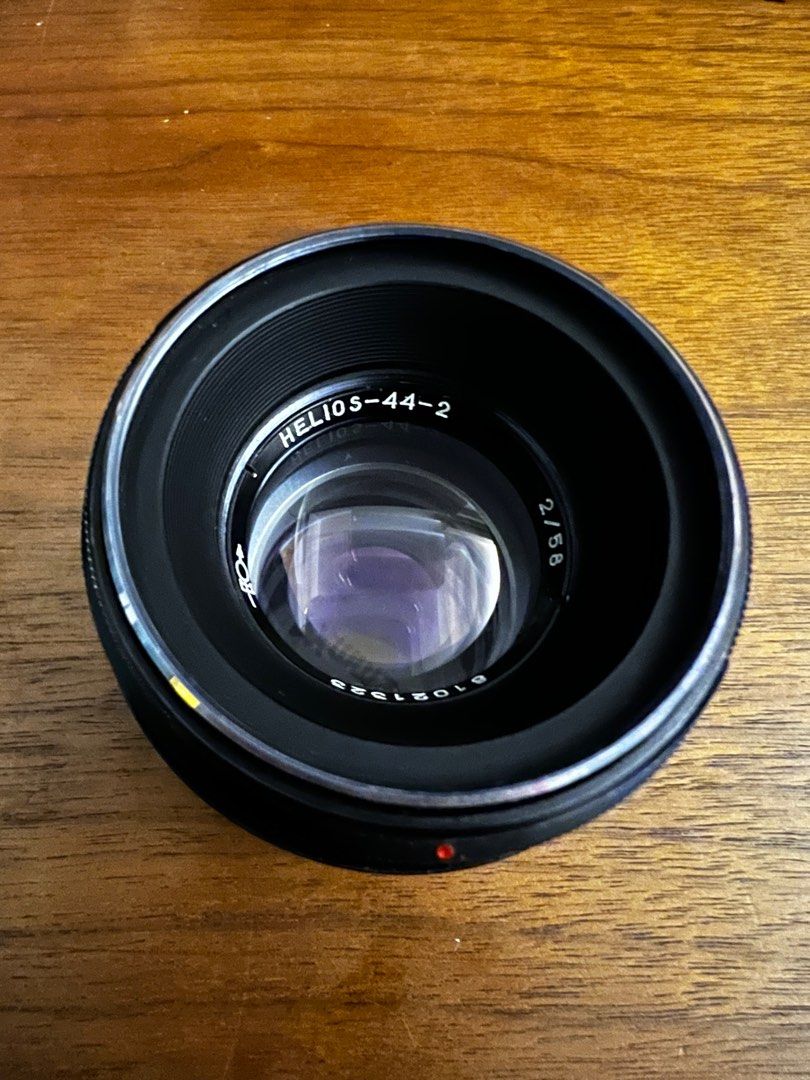 Helios 442 58mm f2 M42 mount lens, Photography, Lens & Kits on Carousell