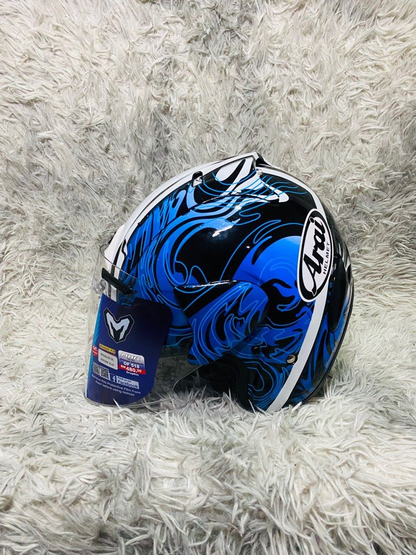 Arai helmet blue sales