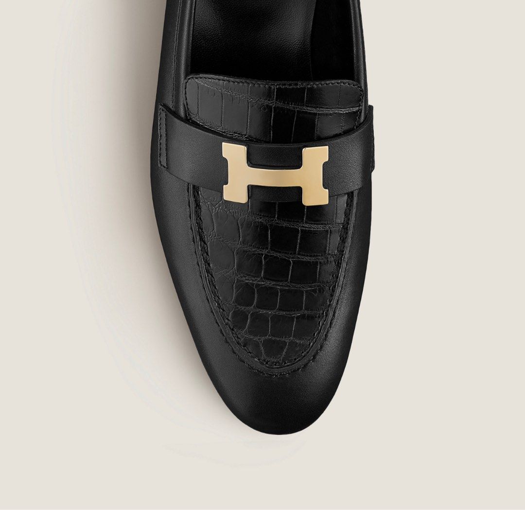 Hermes crocodile sale shoes