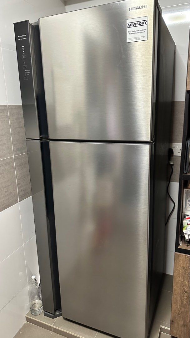Hitachi Fridge Inverter Dual Fan Cooling, TV & Home Appliances, Kitchen