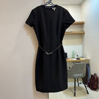 H&M Black Work Dress