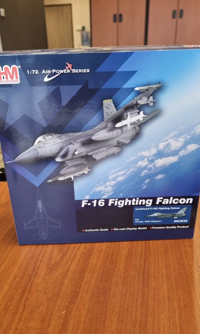 HOBBY MASTER 1/72 アメリカ空軍 F-16 3機セット
