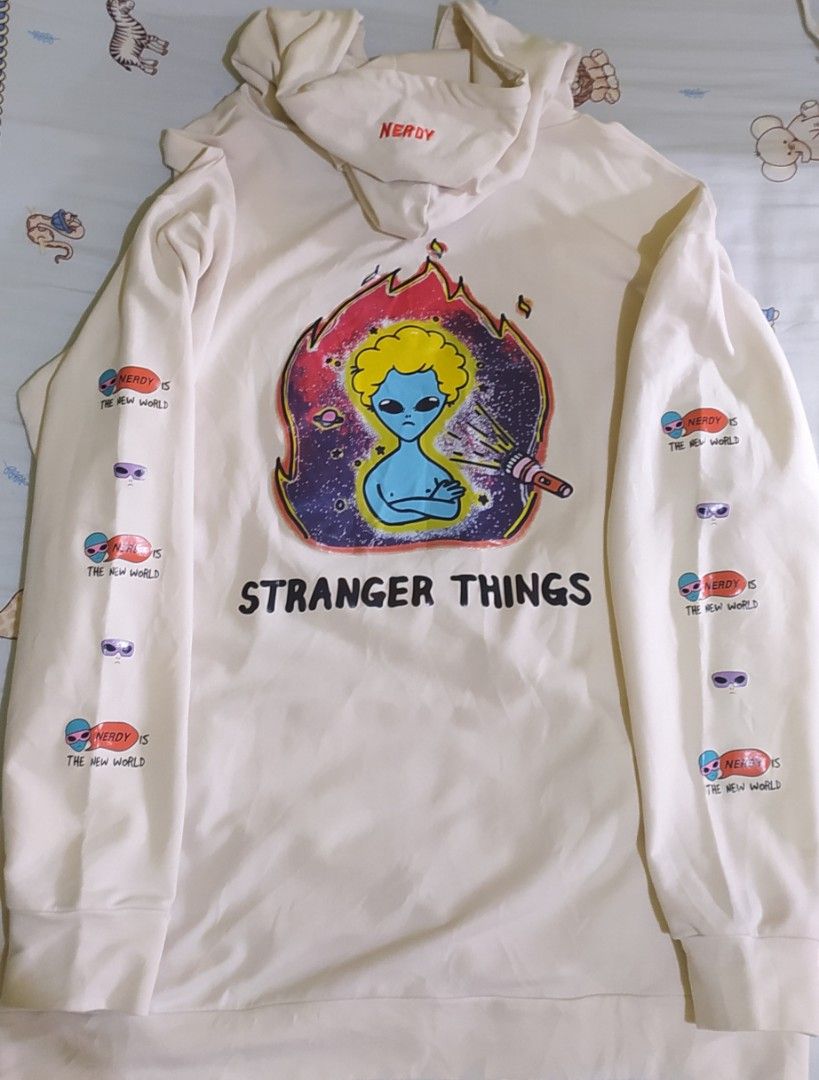 HOODIE NERDY 2020 SS Unisex Stranger Things