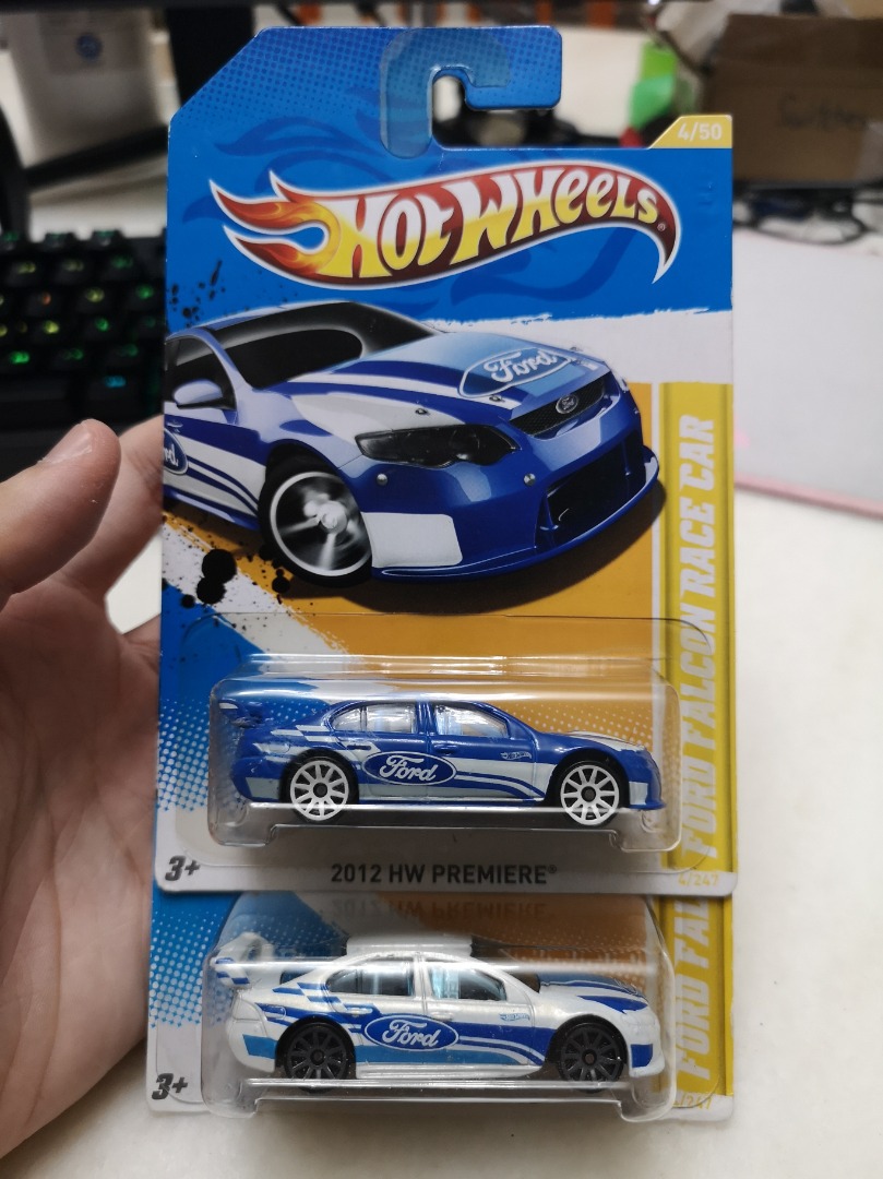 Hot Wheels Ford Falcon Race Car Set (2 pcs), Hobbies & Toys, Toys