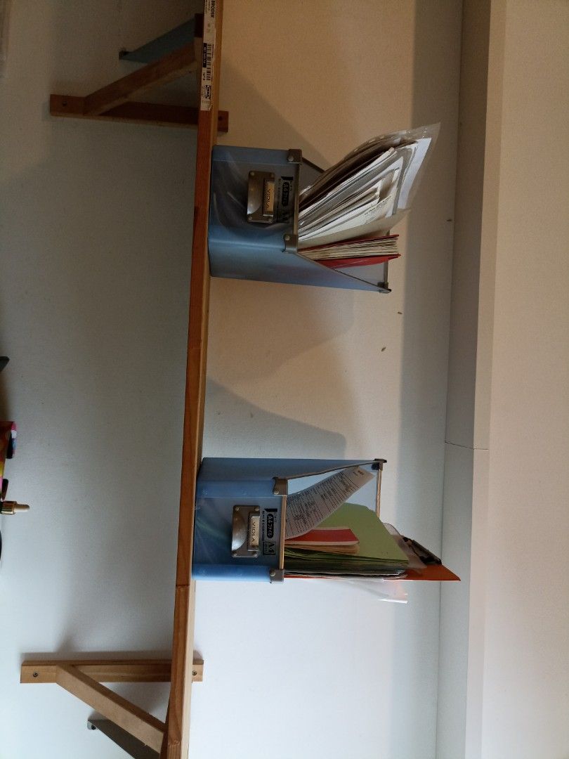 IKEA BRODER wood shelf, Furniture & Home Living, Furniture, Shelves