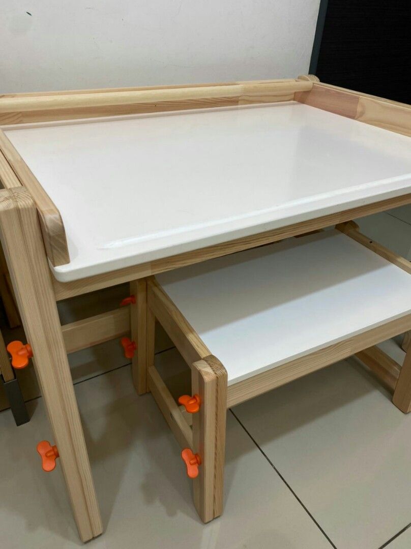 Ikea flisat table set, Furniture & Home Living, Furniture, Tables