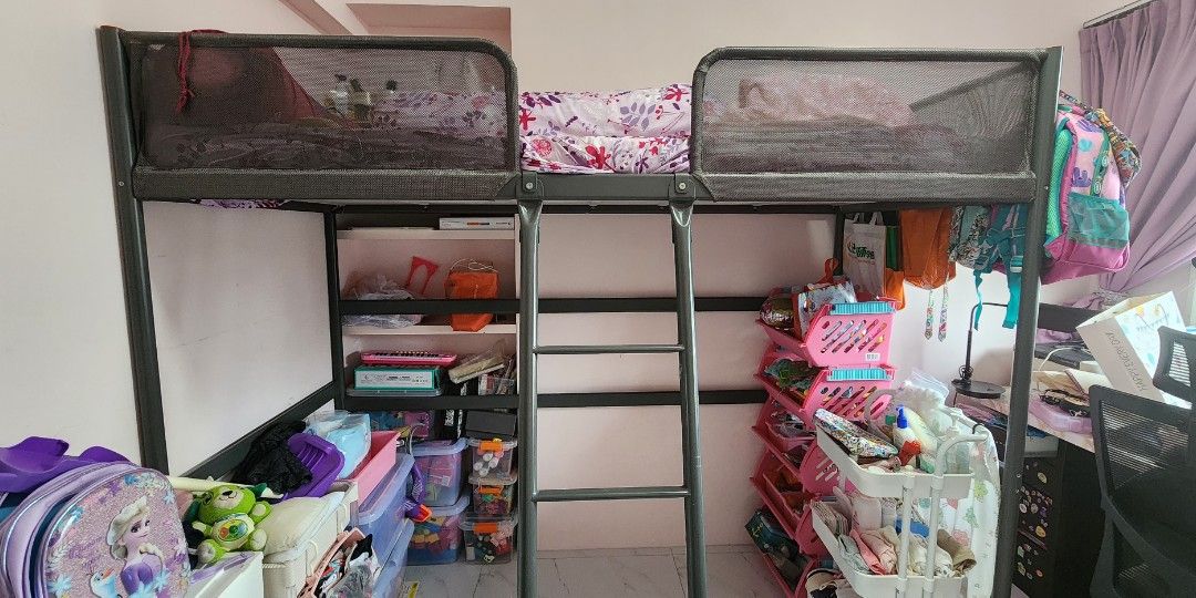 Ikea Tuffing Bunk Bed Frame, Furniture & Home Living, Furniture, Bed