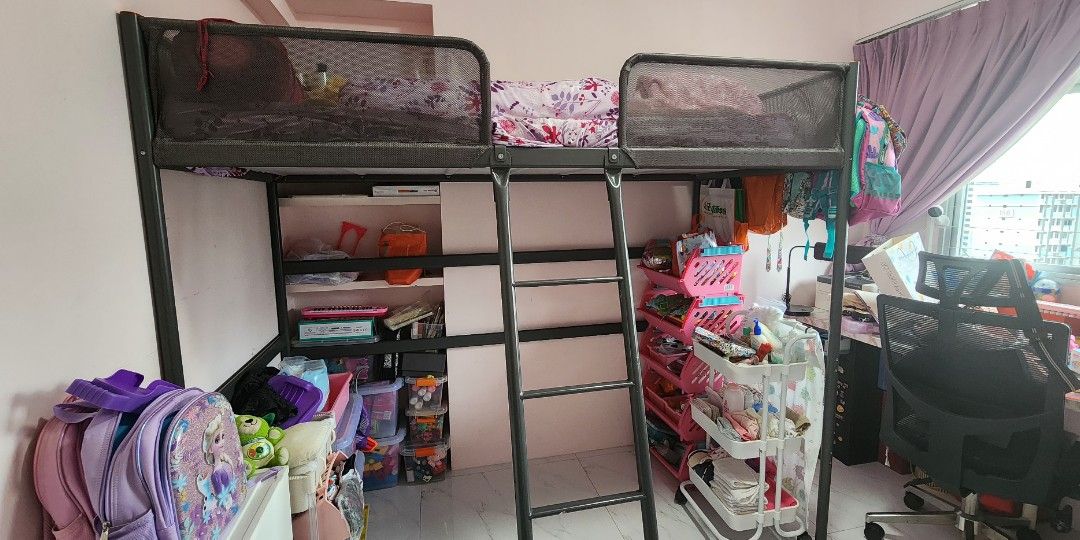 Ikea Tuffing Bunk Bed Frame, Furniture & Home Living, Furniture, Bed