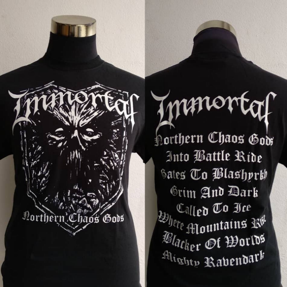 IMMORTAL BLACK METAL BAND TSHIRT, Men's Fashion, Tops & Sets, Tshirts
