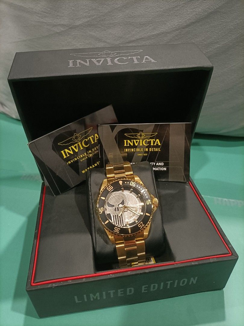 Marvel punisher cheap invicta watch