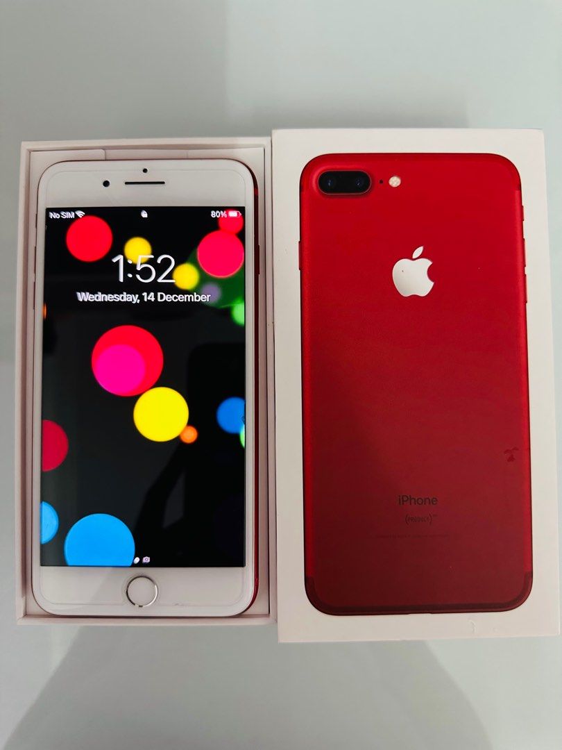 iPhone 7 Plus Red 128 GB docomo iPhone 7 Plus Red 128 GB docomo 