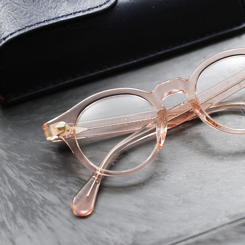 JULIUS TART OPTICAL, HAROLD , COLOR: PINK , SIZE: 45-23-145, 男裝