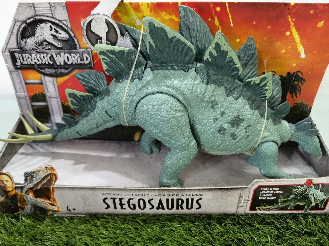 Action sales attack stegosaurus