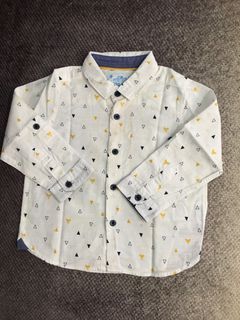 Kemeja anak Mothercare size 1-2thn