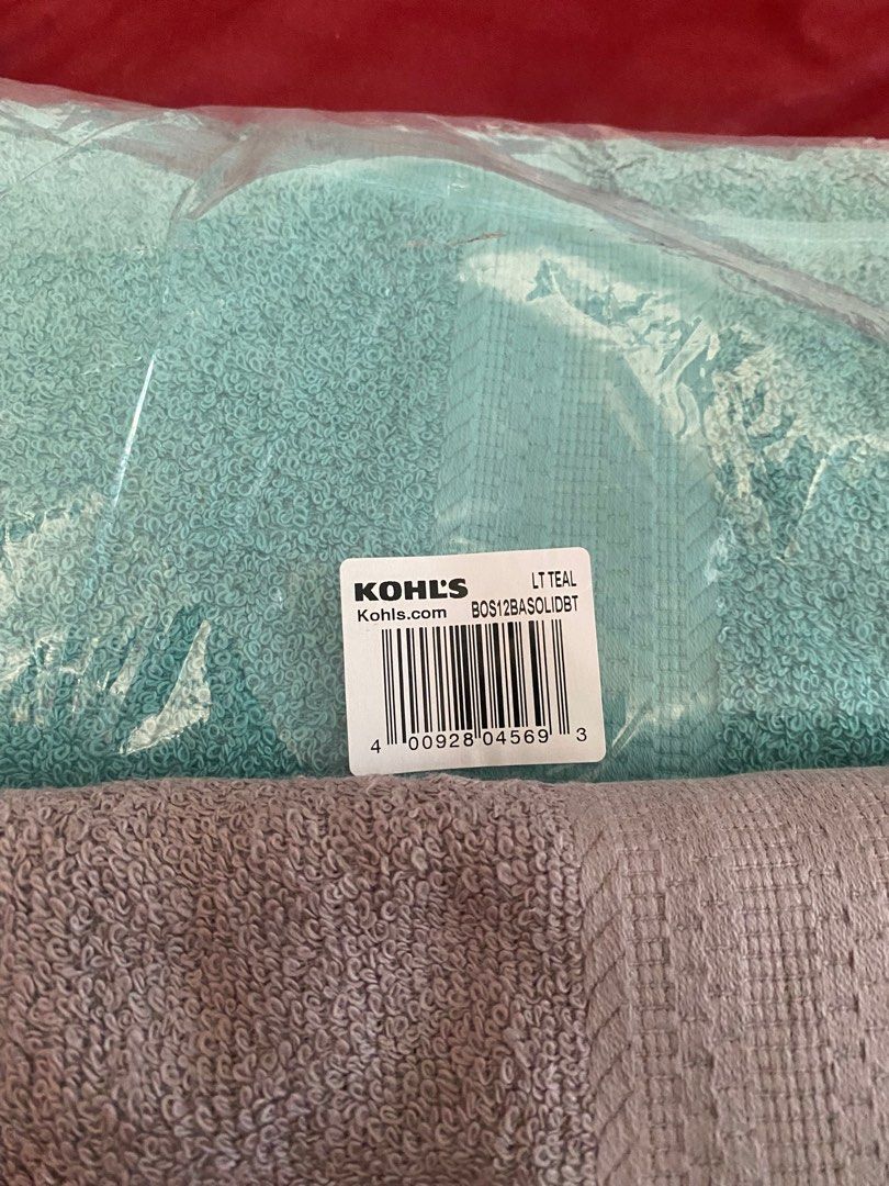 kohl's large bath towels