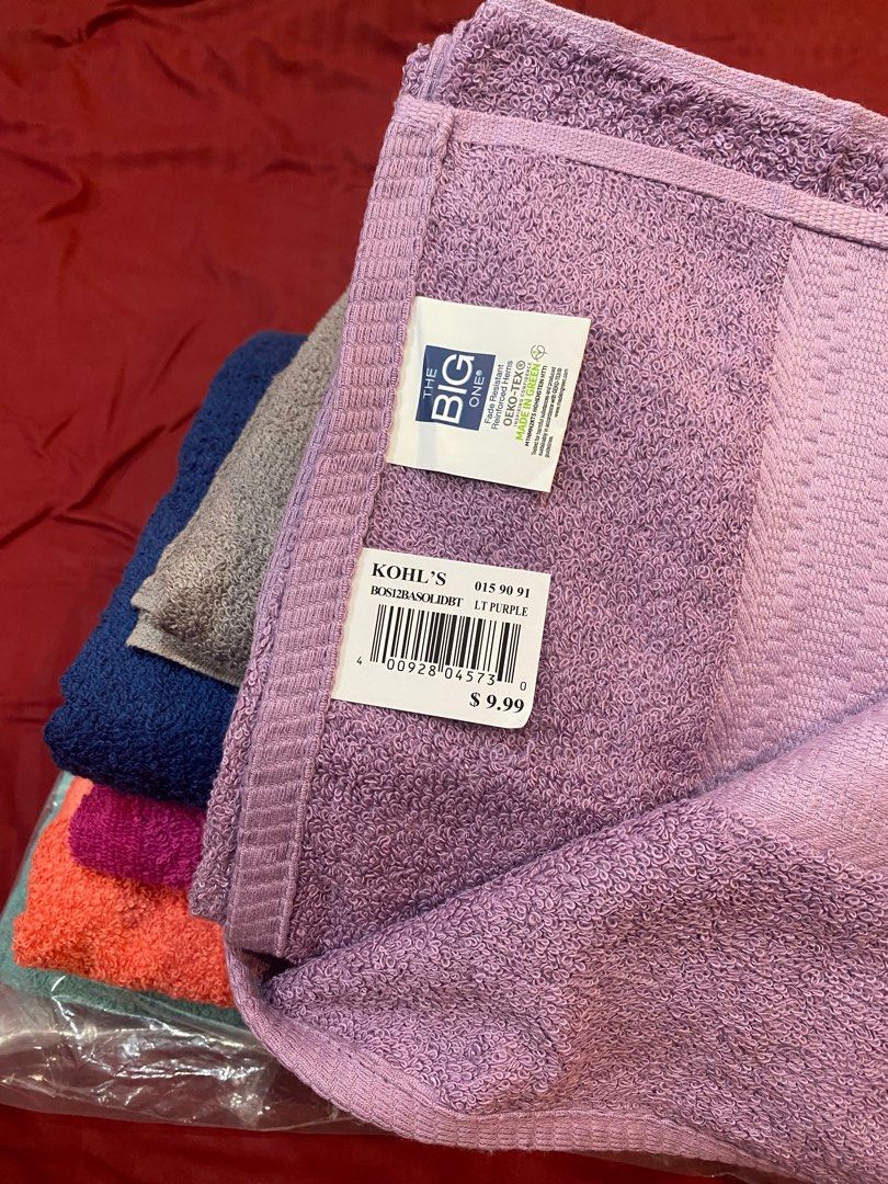 Kohl's Big Bath Towel, Furniture & Home Living, Bedding & Towels on