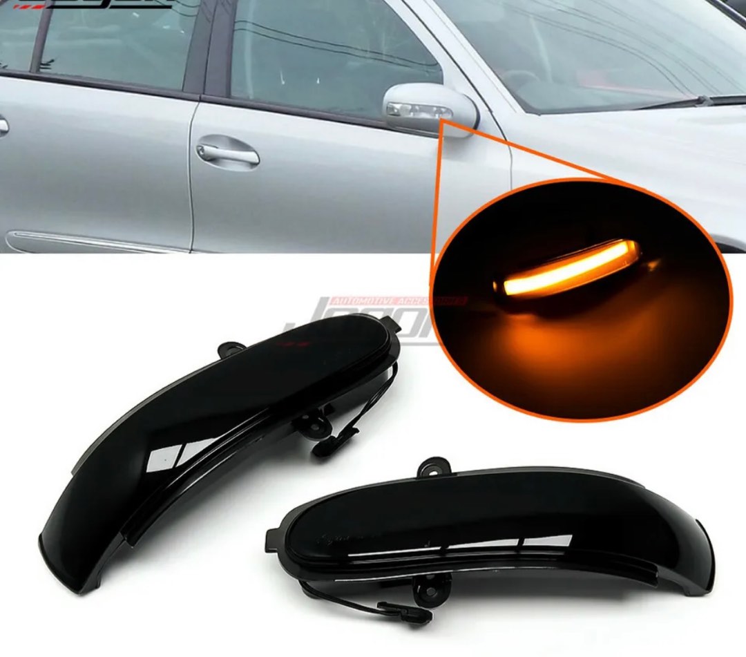 LED Dynamic Side Mirror Light For Mercedes Benz E Class W211 S211 20022006, 汽車配件, 其他 Carousell
