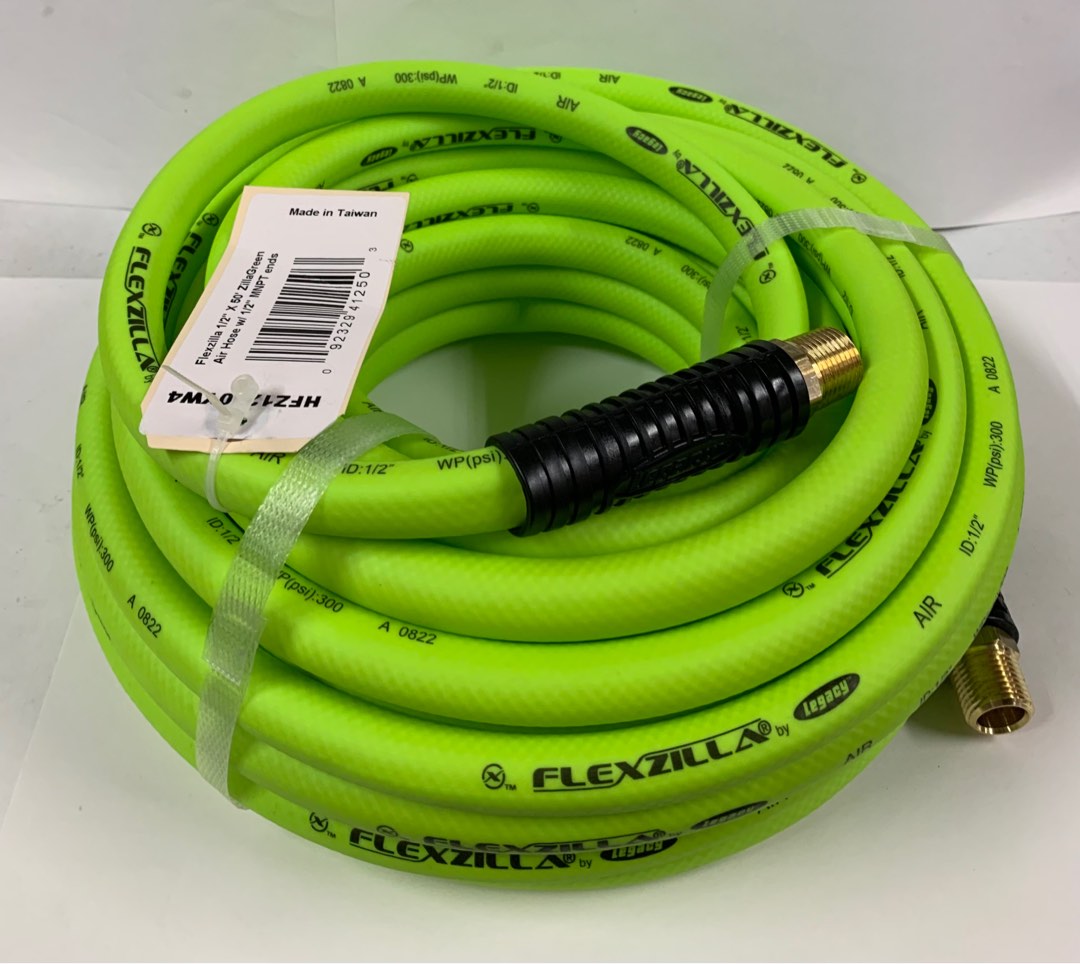 Legacy Flexzilla 1/2inch x 50 feet, 1/2 MNPT, Flexible Hybrid Polymer