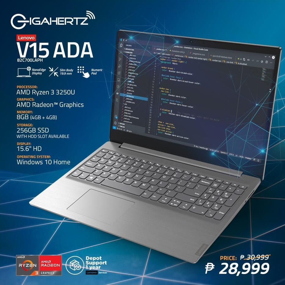 Lenovo V15 ADA (Ryzen), Computers & Tech, Laptops & Notebooks on Carousell