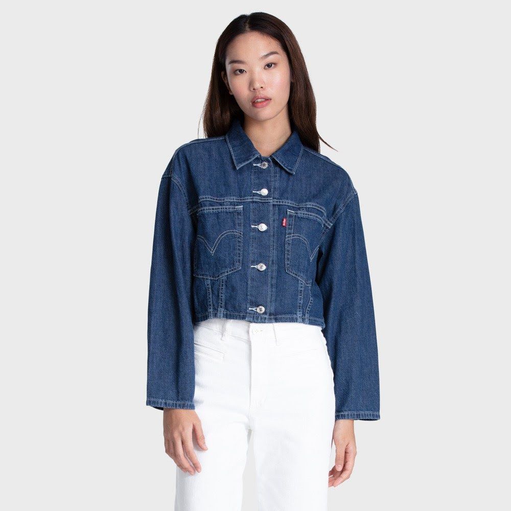 Levi's Cropped Trucker Jacket, Women's Fashion, Coats, Jackets and  Outerwear on Carousell