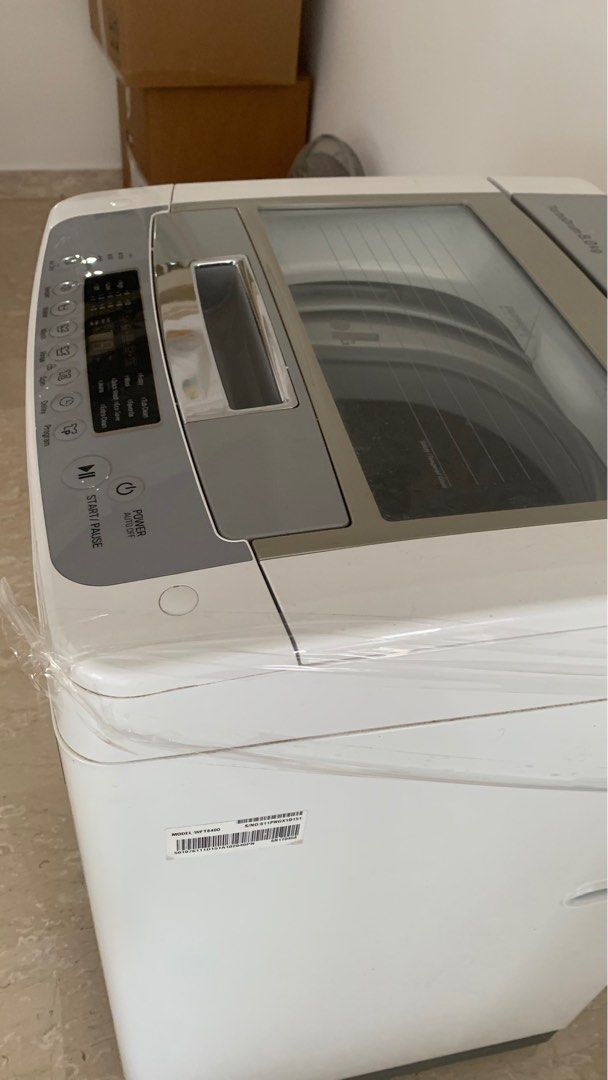 LG top load Turbo Drum 8Kg, TV & Home Appliances, Washing Machines