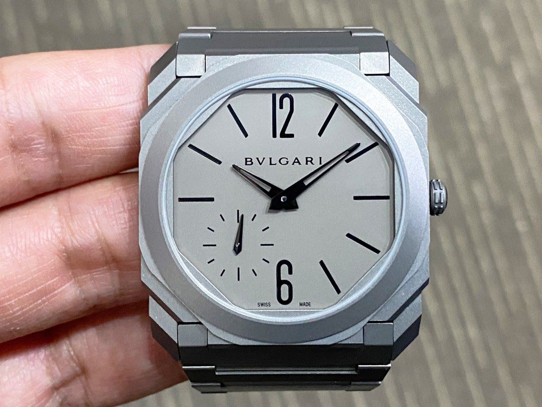 Like New Dec 17 Bulgari Bvlgari Octo Finissimo Titanium Luxury