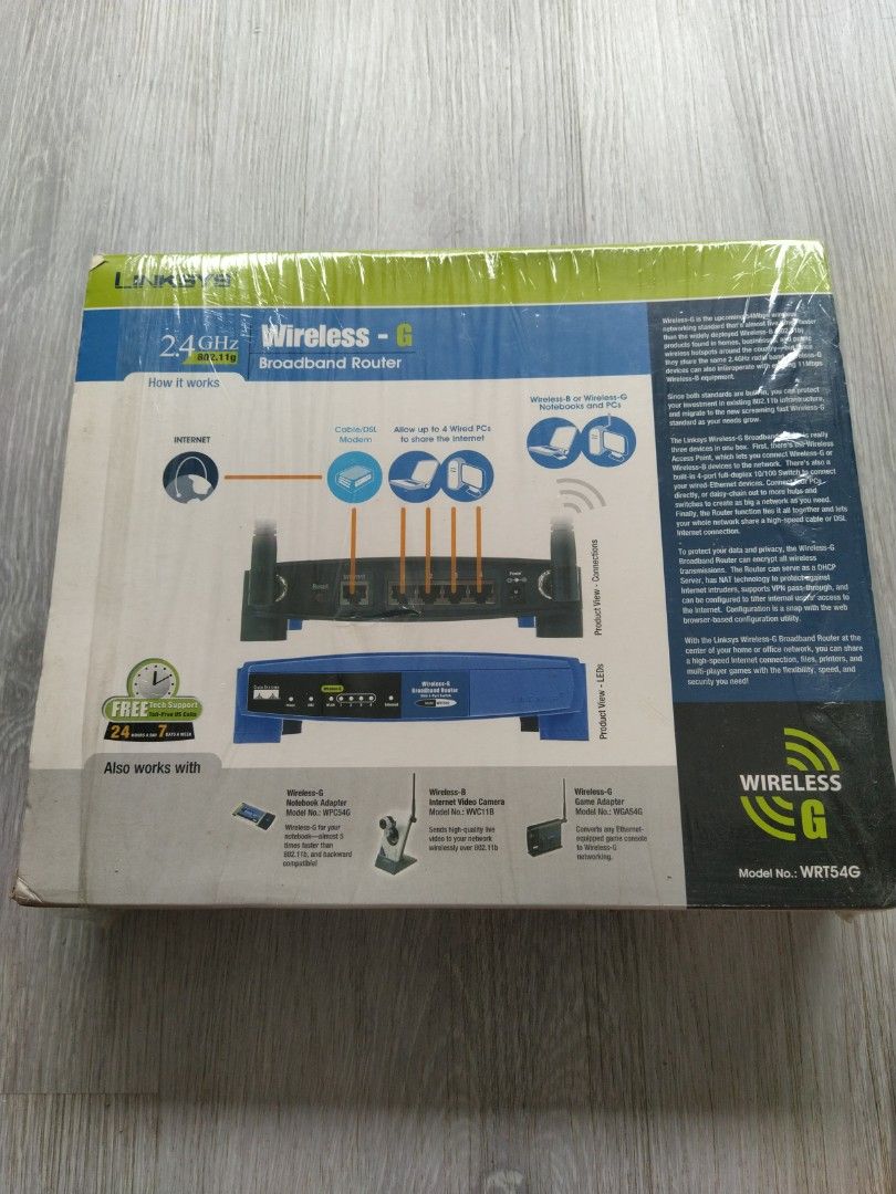 Linksys Wireless Router, Computers & Tech, Parts & Accessories ...