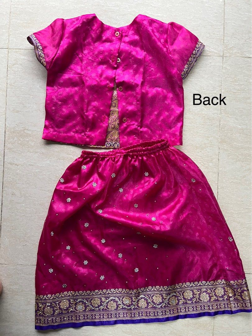 Little Girl Indian Traditional Costume, Babies & Kids, Babies & Kids