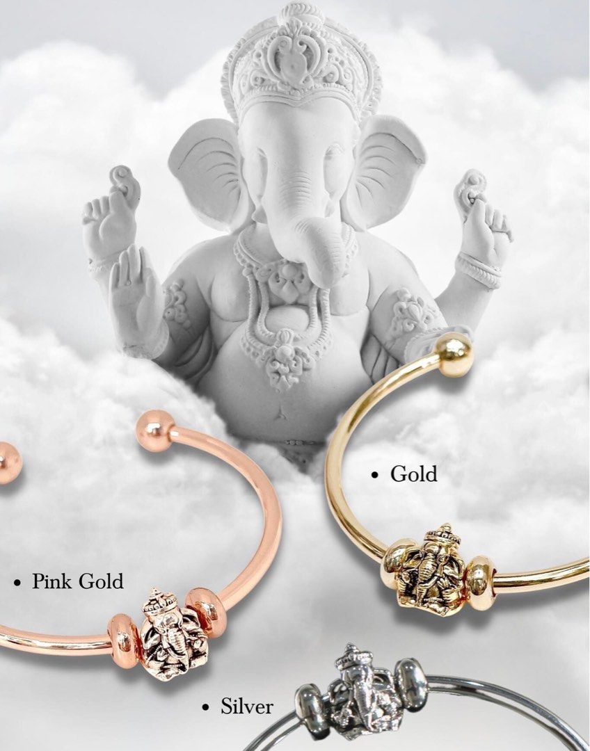 Lord Ganesha Charm Bracelet