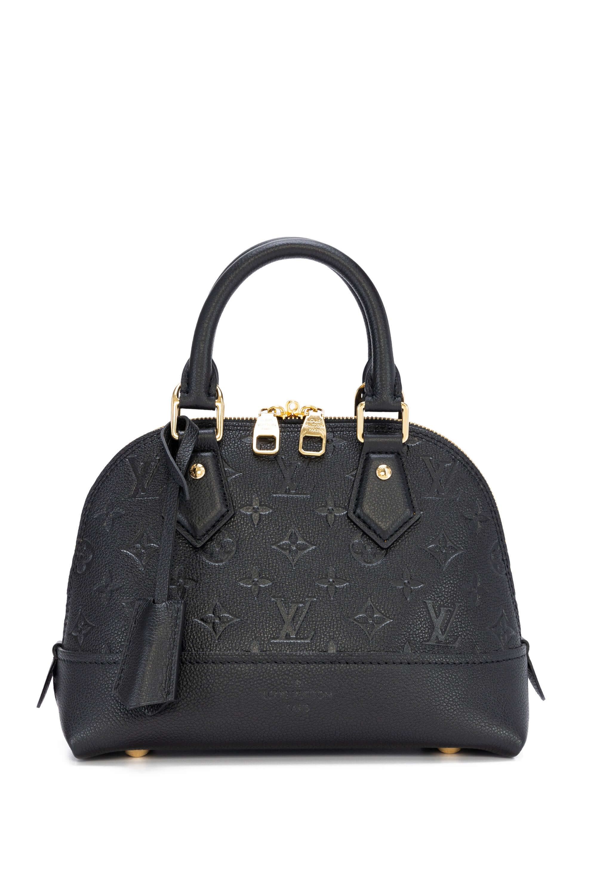 Louis Vuitton LV Neo Alma BB Monogram Empreinte Leather Black M44829 oxluxe, Luxury, Bags