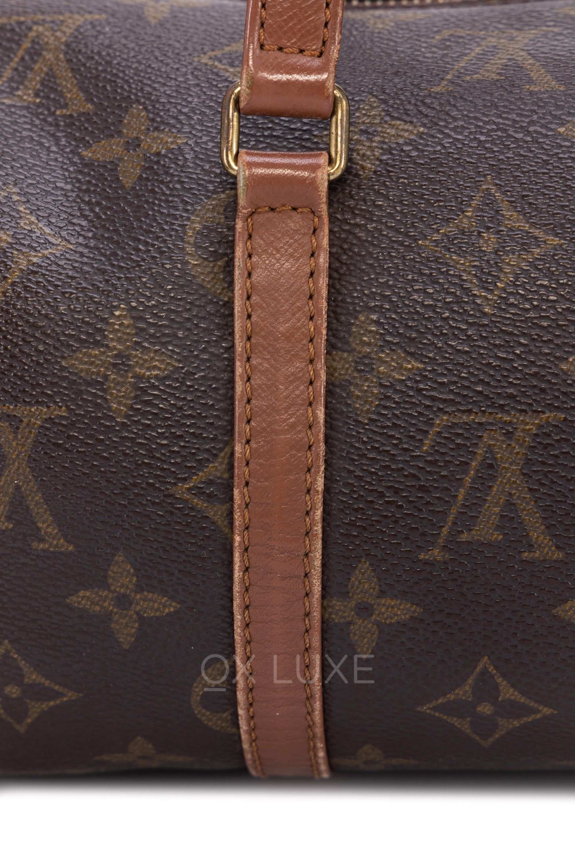 Louis Vuitton Monogram Papillon 30 Hand Bag Vintage M51365 LV Auth
