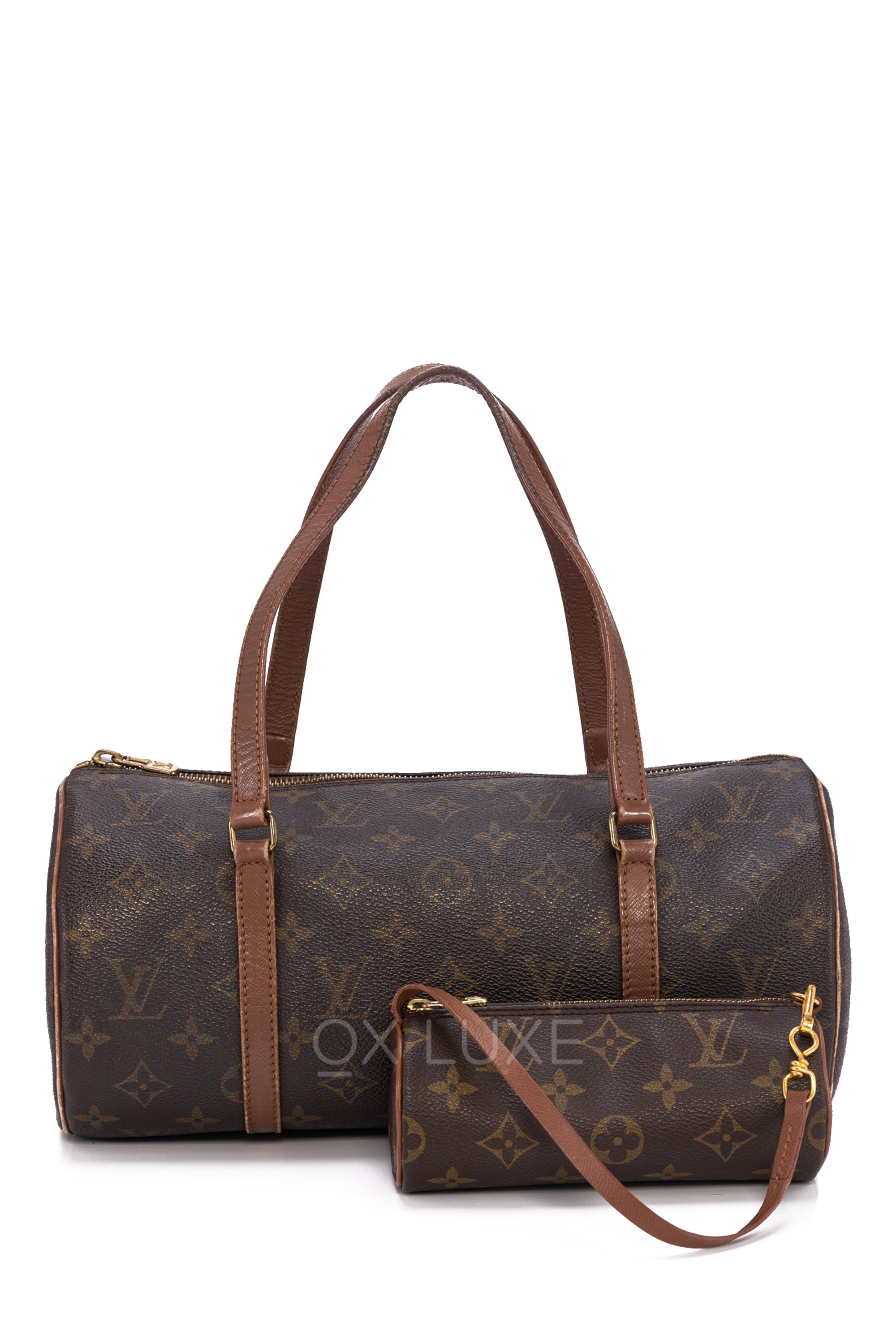 Authentic Louis Vuitton Monogram Papillon 30 Hand Bag Old Model M51365 LV  Used