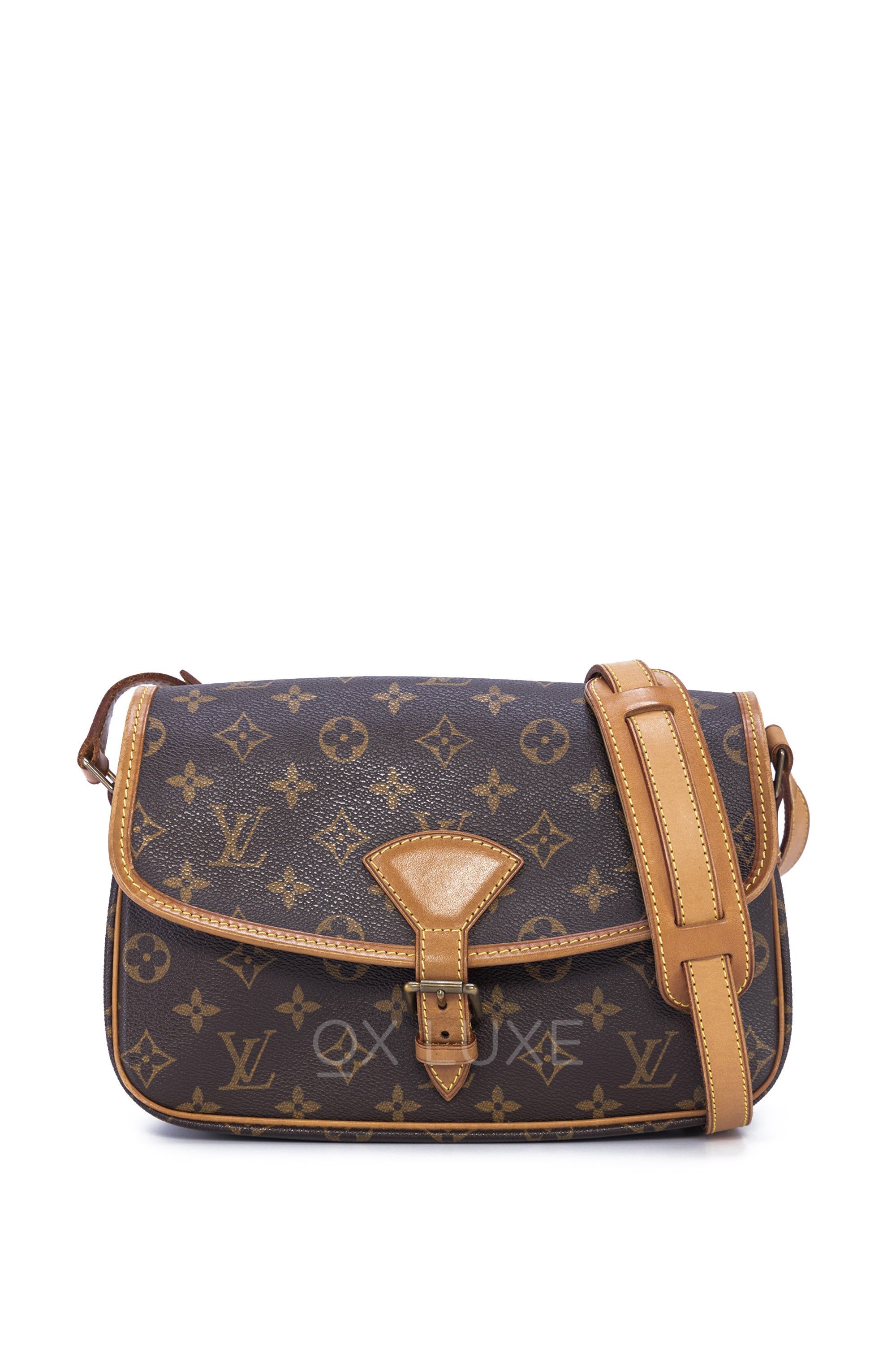 Louis Vuitton LV Sologne Crossbody Bag Monogram Coated Canvas M42250 oxluxe