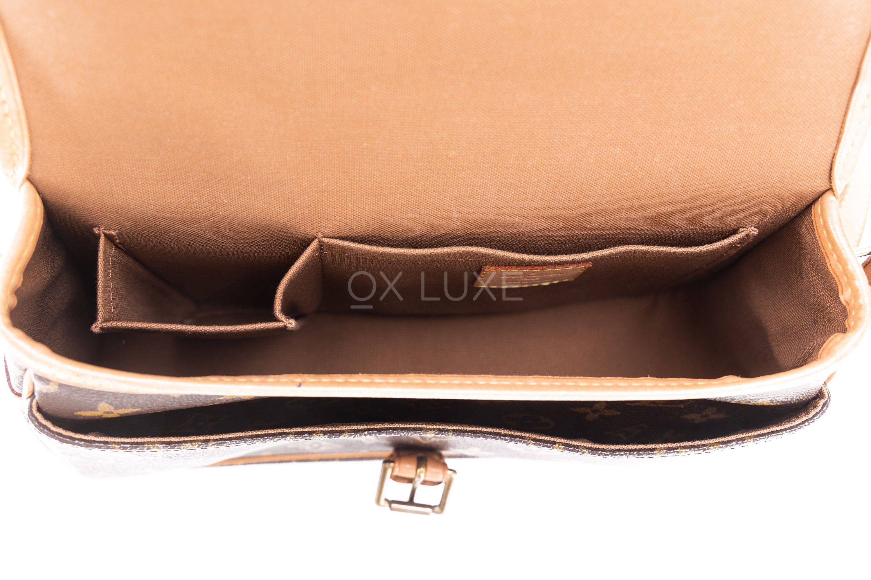 Louis Vuitton LV Sologne Crossbody Bag Monogram Coated Canvas M42250 oxluxe