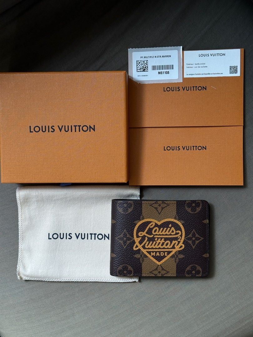 Louis Vuitton Louis Vuitton x Human Made x Nigo wallet