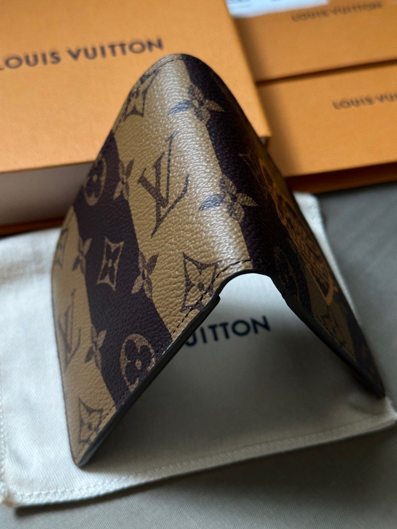 Louis Vuitton x human made nigo wallet lv 銀包, 名牌, 手袋及銀包- Carousell
