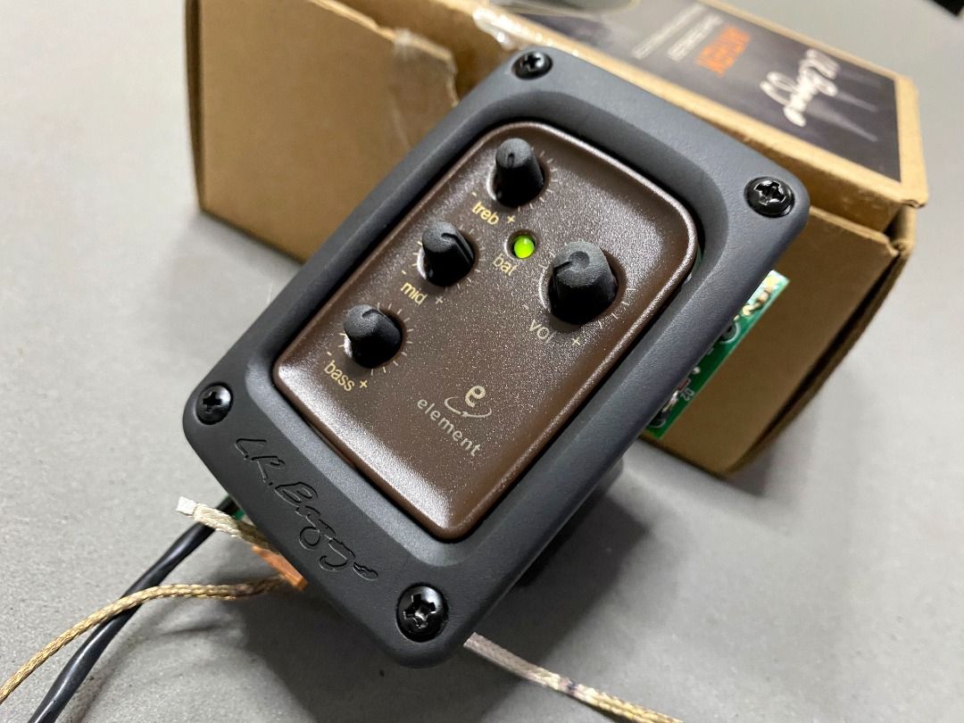 LR Baggs Element "Hybrid" Preamp+Pickup, Hobbies & Toys, Music & Media